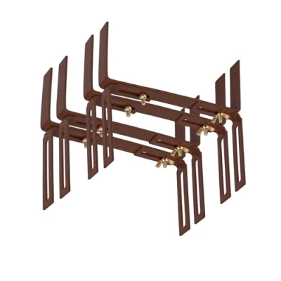 Abbildung von BigDean Blumenkastenhalter Standard H Form Kasten Halter Balkonkastenhalter, 2 St.