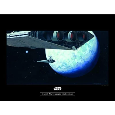 Abbildung von Komar Poster &quot;Star Wars Classic RMQ Hoth Orbit&quot;, Star Wars, (1 St.), Kinderzimmer, Schlafzimmer, Wohnzimmer