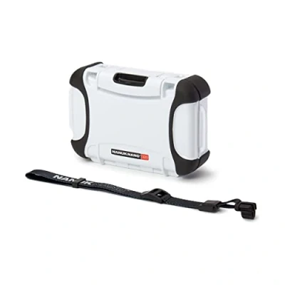 Abbildung von Nanuk 320 0012 Nano Series wasserdichte Medium Hard Case für Handys, Kameras und Elektronik (Weiß)