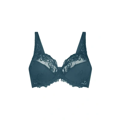 Abbildung von Hunkemöller DIVA Nonpadded Triangel BH, Damen, Größe: 70B, Blue
