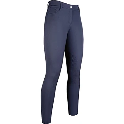 Abbildung von HKM Reithose Sunshine Silikon Kniebesatz Kids Dunkelblau 110