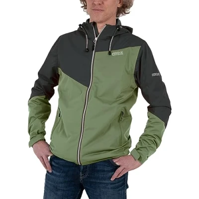 Abbildung von PRO X elements Herren Jacke Liam, Hydro Green Anthrazit, 3XL, 7660