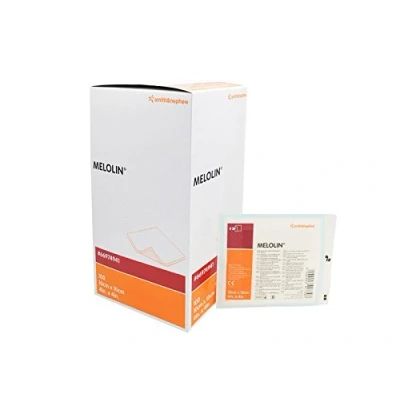 Abbildung von Melolin 10x10 cm Wundauflagen steril 100 St