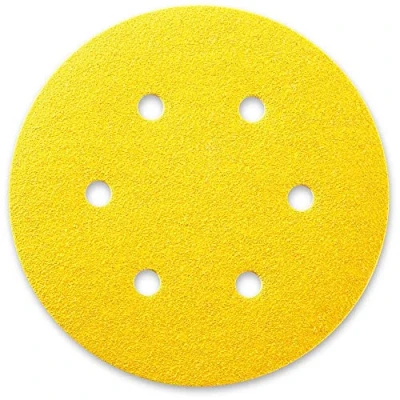 Abbildung von sia Abrasives 3337.6726.0040 Serie 1960 Siarexx Siafast 6 Löcher, 40er Körnung, 150 mm Durchmesser, 50 Stück