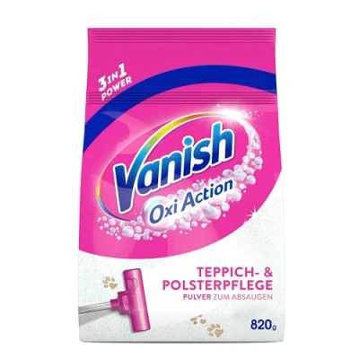Abbildung von Vanish Oxi Action Teppich und Polsterpflege Pulver