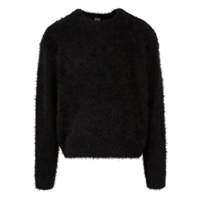 Abbildung von Urban Classics Herren Sweatshirt Feather Sweater Black 4XL