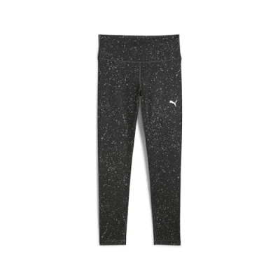Abbildung von PUMA TRAIN FAVORITE Tights G, Mädchen Strumpfhose, Black AOP, 682721