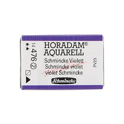 Abbildung von Schmincke HORADAM® AQUARELL feinste Künstler Aquarellfarben, 476 Violett, 14 043, 1/1 Näpfchen