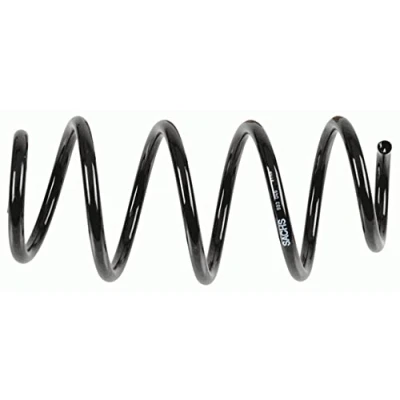 Abbildung von SACHS 993 046 Fahrwerksfeder Schraubenfeder mit konstantem Drahtdurchmesser weiß, Blau, Rot VOLKSWAGEN: Golf Plus / Crossgolf, 5 Schrägheck