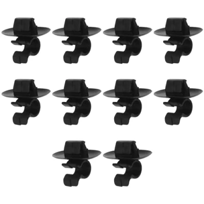 Abbildung von the Lord of Tools 10 Stück Auto Motorhaubenstützstange Befestigung Schnallen Motorhaube Stay Rod Haltehalter Clip Kompatibel mit Vauxhall Vivaro A (20012014) 91169789