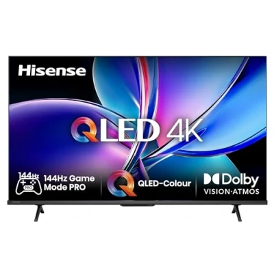 Abbildung von Hisense 50E7Q PRO Fehrnseher,50 Zoll, 4K UHD QLED, Smart TV,144Hz Game Mode PRO,Filmaker Mode, AMD FreeSync Premium,AI HDR Upscaler,Dolby Vision IQ,Dolby Atmos,Sprachsteuerung [2025]
