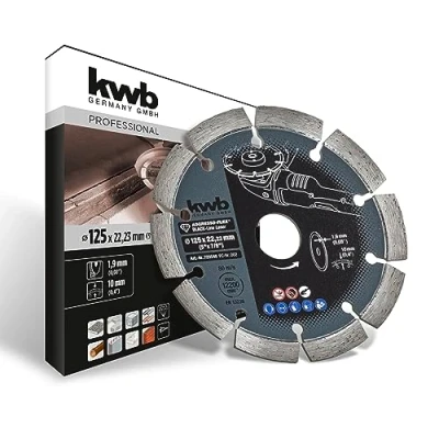 Abbildung von kwb 723540 Diamant Trennscheibe Durchmesser 125 mm 1 St