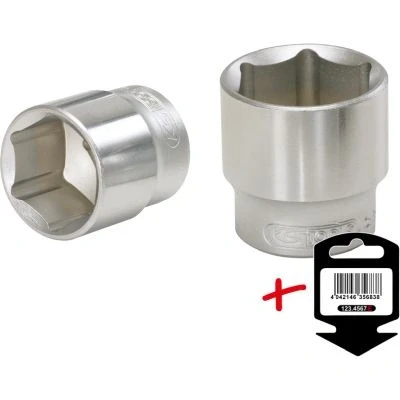 Abbildung von KS Tools 917.1216 E 1/2 6Kant Stecknuss,16Mm