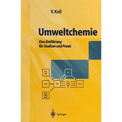 Abbildung von Umweltchemie: Eine Einführung für Studium und Praxis