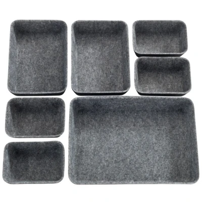 Abbildung von WENKO Organizer, (Set, 7 St.), für Schubladen, aus recyceltem Polyesterfilz