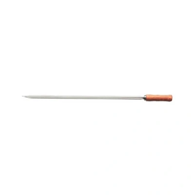 Abbildung von Tramontina Grillspieß CHURRASCO 10 mm, rostfrei (1 St), Edelstahl, Griff aus Hartholz, spezielles V Profil für Stabilität