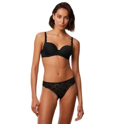 Abbildung von Triumph Damen Amourette Hipster String, SCHWARZ, 38