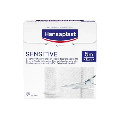 Abbildung von Hansaplast Sensitive Pflaster 8 cmx5 m Rolle
