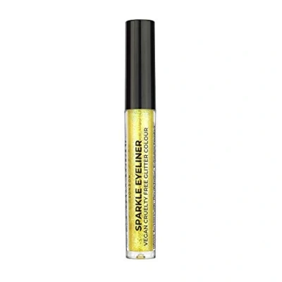 Abbildung von Stargazer Sparkle Veganer Glitter Liquid Eyeliner mit schnell trocknender feiner Extrem Farbe Glitzer, Gelb