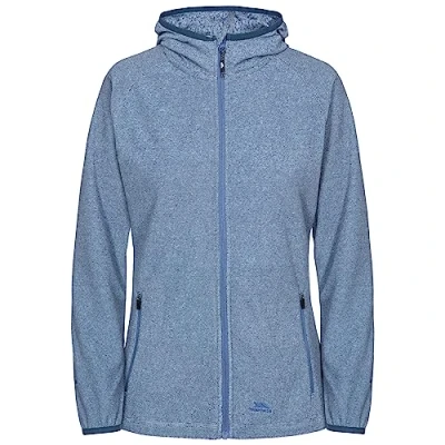 Abbildung von Trespass Damen Jennings Warme Microfleece Jacke mit Kapuze, 140 g/m², Navy, L