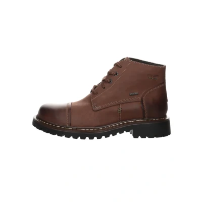 Abbildung von Josef Seibel Winter Chance Schnürstiefelette, Herren, Größe: 42, Braun dunkel Schuhe