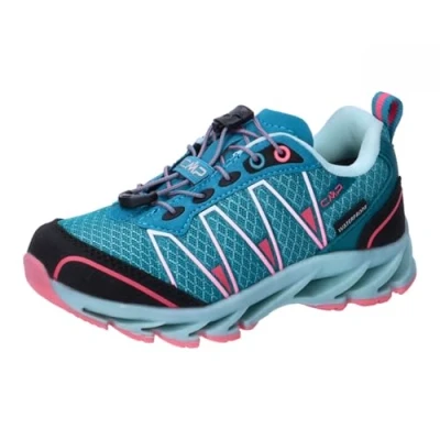 Abbildung von CMP Unisex Kinder Kids Altak Trail Shoes Wp 2.0 Wanderschuh, Blaugrün, glänzend
