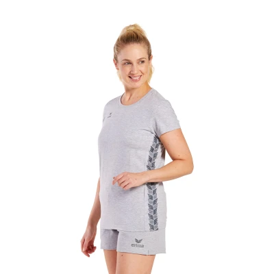Abbildung von Erima Team Essential T Shirt Damen graugrau, 44