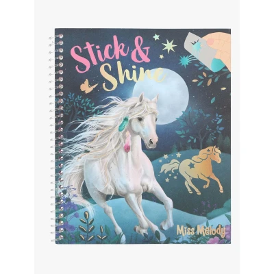 Abbildung von Miss Melody Stick &amp; Shine Malbuch