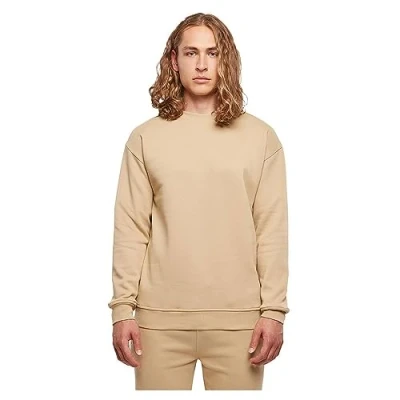 Abbildung von Build Your Brand Herren BY075 Sweat Crewneck Sweatshirt, unionbeige, 3XL