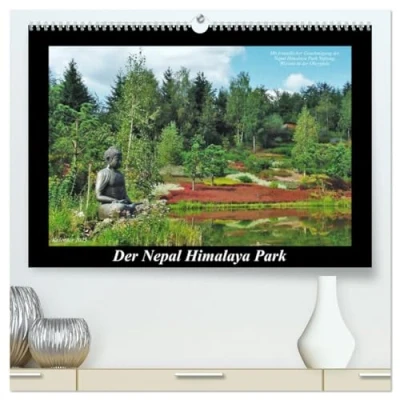 Abbildung von Der Nepal Himalaya Park (hochwertiger Premium Wandkalender 2025 DIN A2 quer), Kunstdruck in Hochglanz