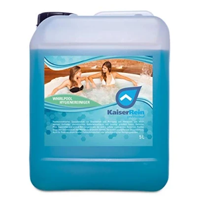 Abbildung von KaiserRein Whirlpool Desinfektionsmittel 5L ohne Chlor Zuverlässige Wasserpflege und Reinigung für Whirlpools, Pools, Reiniger Desinfektion, Whirlpoolreiniger, Poolreiniger