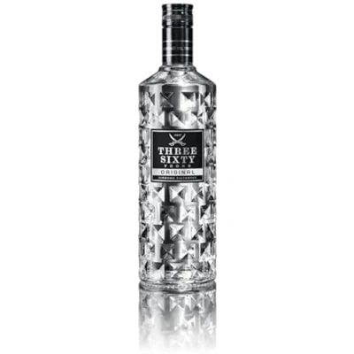 Abbildung von Three Sixty Vodka Original 0,7 Liter (37,5% VOL)