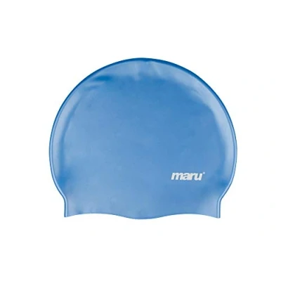 Abbildung von MARU Silicone Swim Hat (Badekappe) (blau)