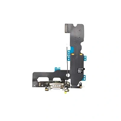 Abbildung von DHLK® Ladebuchse Dock Connector kompatibel mit iPhone 7 Plus ConnectorFlex, Hellgrau (A1661, A1784, A1785)