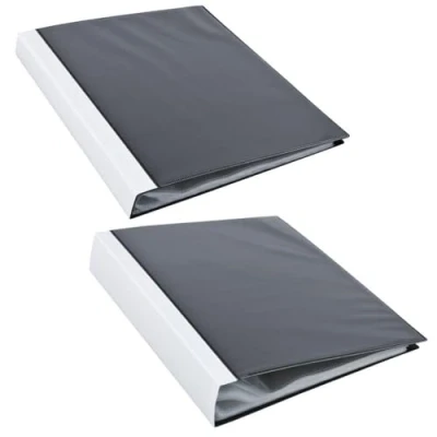Abbildung von FOLDERSYS Organisationsmappe FolderSys® 25014 Sichtbuch A4 mit 40 Hüllen schwarz