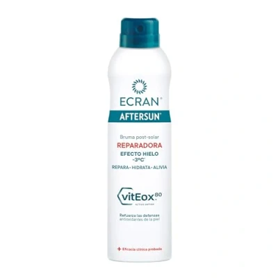 Abbildung von Ecran After Sun Spray Reparador Intensivo vitEox80 und &quot;Eiseffekt&quot;
