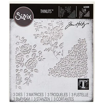 Abbildung von Sizzix Thinlits Die Set Botanical Frame 6PK 665179 Jen Long (04 21)