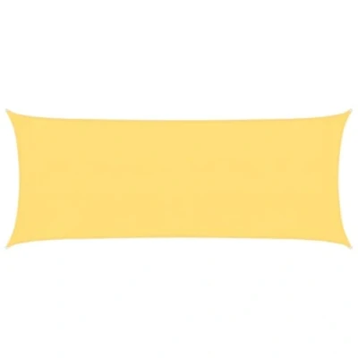 Abbildung von vidaXL Sonnensegel Sonnenschutz Windschutz Sonnendach UV Schutz Sonnenschutzsegel Schattenspender Garten Terrasse Balkon 160g/m² Beige 2x4,5m HDPE