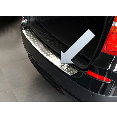 Abbildung von Spangenberg Edelstahl Ladekantenschutz passend für BMW X3 F25 SUV Kombi vor Facelift Baujahre 09.2010 05.2014 Art. 3235740