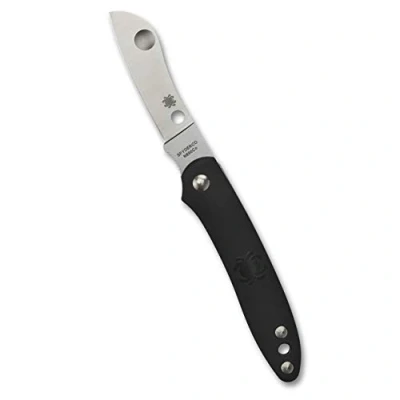 Abbildung von Spyderco Unisex Erwachsene, Outdoormesser, Klingenlänge: 5.08 cm, Roadie, schwarz, Einheitsgröße, C189PBK