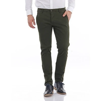 Abbildung von SELECTED HOMME Herren Chino Anzughose Shhone Luca Rosin St Pants Noos, Gr. W32/L32 (Herstellergröße: 32), Grün (Rosin)