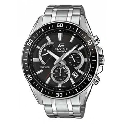 Abbildung von CASIO EDIFICE Chronograph EFR 552D 1AVUEF, Quarzuhr, Armbanduhr, Herrenuhr, bis 10 bar wasserdicht, Stoppfunktion