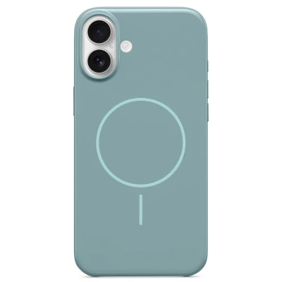 Abbildung von beats Case iPhone 16 Plus MagSafe, Kratzfeste Schutzhülle, passgenau, Innenfutter aus Mikrofaser Pazifikblau