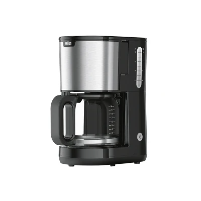 Abbildung von Braun Filterkaffeemaschine PurShine KF1500 BK, 1,7l Kaffeekanne, Papierfilter