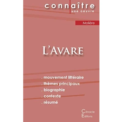 Abbildung von Fiche de lecture L&#039;Avare Molière (Analyse littéraire référence et résumé complet): Analyse complet
