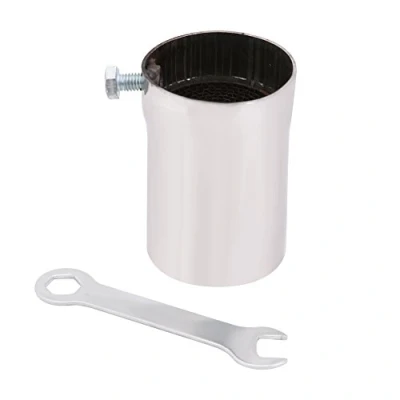 Abbildung von 51mm Universal Motorrad Auspuffrohr Schalldämpfe Edelstahl Abnehmbare db Killer Geräuschunterdrückung (Stil 3)