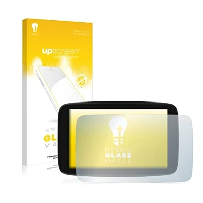 Abbildung von upscreen Entspiegelungs Schutzglas für TomTom GO Exclusive Schutzfolie Matt, Glas Folie [mattierend, 9H Panzerschutz, Anti Fingerprint]