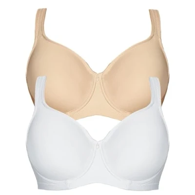 Abbildung von Viania Set: Bügel BH 2er Pack Minimizer Basic (Spar Set, 2 tlg) nahtlos