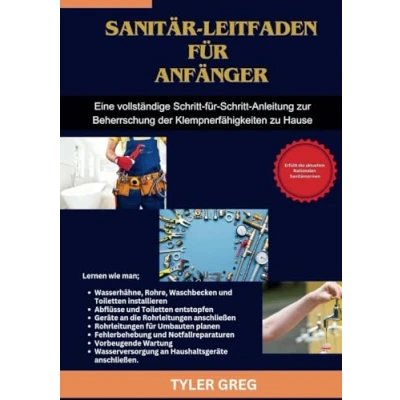 Abbildung von Sanitär Leitfaden für Anfänger: Eine vollständige Schritt Anleitung zur Beherrschung der Klempnerfähigkeiten zu Hause