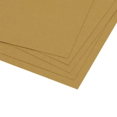 Abbildung von Craftelier 5er Pack doppelseitiger Canvas Texture Cardstock Perfektes Material für Scrapbooking und Bastelprojekte Gewicht 216 Gramm Größe 30,48 x cm (12 &quot;x12&quot;) Farbe Brown Kraft